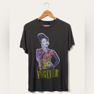 NWOT Junk Food Selena Forever Vintage Tissue Tee Size XS